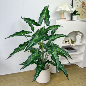 Cây Cảnh Monstera Giả Màu Xanh Lá Cây Làm Theo Yêu Cầu Cây Ô Liu Giả Bằng Nhựa Cây Nhân Tạo Để Trang Trí Sân Vườn Trong Nhà Ngoài Trời - Product Image 3