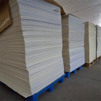 Passe-partout monté non découpé 4 plis 1,5 mm blanc pur sans acide pour cadre photo