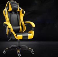 Fauteuil de Gaming Ergonomique Haut Dossier Noir, Prix Direct Usine pour PC Bureau ou Course