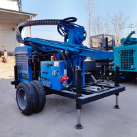 Foreuses de Puits d'Eau Très Vendues SM300 Portables 100m 200m 300m Machine de Forage Hydraulique pour Puits Profonds