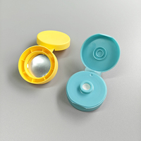 Vente en gros de couvercles à double couche de 53 mm 38/400 avec valve en silicone pour bouteille de miel ou de ketchup à presser