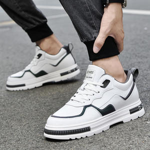 Chaussures rehaussantes pour homme, augmentation de la taille de 8 cm, modèle 2025, baskets de luxe en cuir véritable, talons cachés, chaussures décontractées pour hommes - Product Image 3