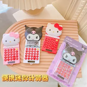 New Sanrio Kuromi Hello Kitty Cartoon Calculator Student Supplies