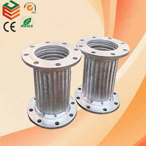 कंपन और शोर को कम करने के लिए फायर पंपों के लिए विशेष फ्लैंज धातु नली - Product Image 1