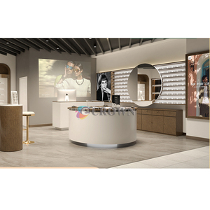 Shop Ocular Cabinet Retail Optical Shop Design Retail Store Mall Shop Design Spectacles showcase <strong>Pl</strong> case Cabinet Counter OEM - Product Image 3