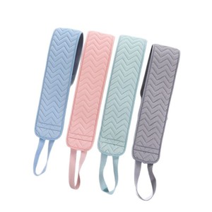 Double Sided Back <b>Scrubber</b> Towel Rayon Rectangle Adult <b>Bath</b> Towel - Product Image 2