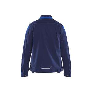 BLAKLADER - 444318328985L Chaqueta industrial para mujer stretch azul marino/azul aciano-EAN 7330509893692 CHAQUETAS DE TRABAJO - Product Image 2