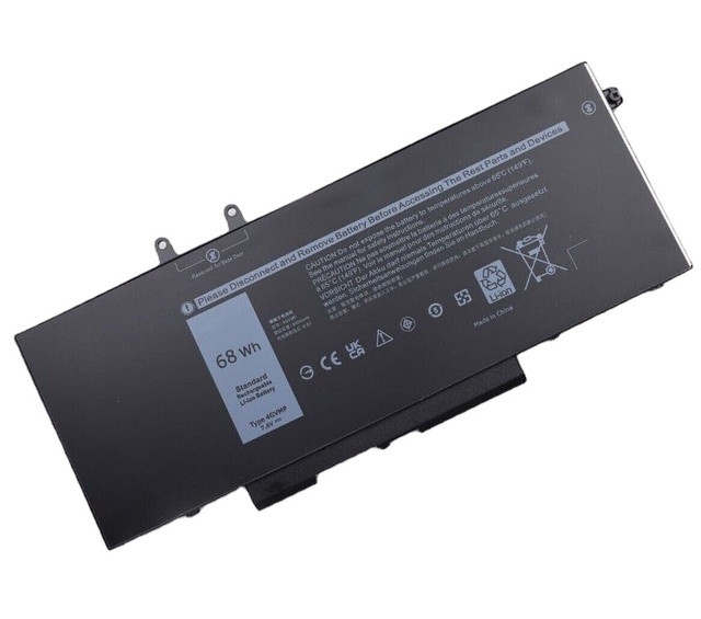 R8D7N 1V1XF 4GVMP W8GMW Laptop Battery Replacement for Latitude 5400 5410 5500 5510 Precision 7590 2-in-1 (11.4V 51Wh 4255mAh)