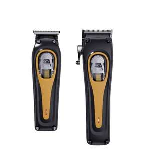 เวกเตอร์มอเตอร์เครื่องโกนหนวดไฟฟ้าชุดปัตตาเลี่ยนตัดผมสองหัวแบบลูกสูบ13000รอบต่อนาทีใบมีดแกะสลักยูเอสบีสำหรับร่างกาย - Product Image 6