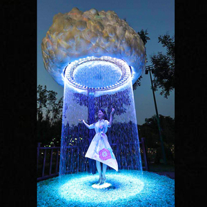 <span class=keywords><strong>Plateforme</strong></span> de podium de mannequins avec motif lumineux interactif en nuage, défilé de mode <span class=keywords><strong>Victoria</strong></span>'s Secret, rideau lumineux en fibre optique coloré - Product Image 3