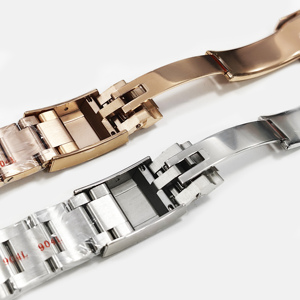 Correa de Reloj de Acero Inoxidable 904L de 20 mm, Estilo Oy-ster, para Reloj GMT <span class=keywords><strong>126710</strong></span> 116710, Eslabón Final de Reloj 78200 - Product Image 6