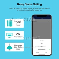 Module d'interrupteur intelligent Tuya, module de contact sec WiFi, DC5/12-48V AC100-240V, relais de disjoncteur DIY, compatible avec Alexa, Google Home Assistant