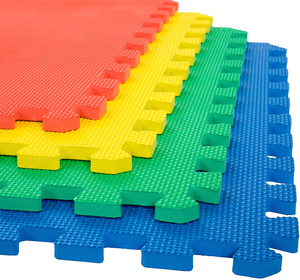 Tapis de jeu pour bébé et enfant Horizon EVA Puzzle Mat, coloré, en mousse emboîtable, carré, imperméable, écologique, pour Taekwondo et Karaté - Product Image 1