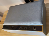 Weichi coffre-fort de dépôt d'argent intelligent coffre-fort de tiroir d'empreintes digitales boîte de verrouillage mot de passe numérique avec coffre-fort de tiroir à écran tactile