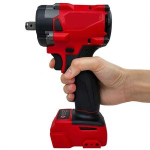 Llave de Impacto Inalámbrica de 1/2 Pulgada, 3 Velocidades, Alto Torque, Herramienta Eléctrica <span class=keywords><strong>para</strong></span> Desmontar Neumáticos, Pernos Oxidados, Equipo Pesado, 18V - Product Image 2