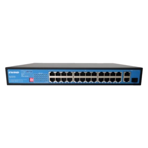 Switch Ethernet PoE Pasivo Gigabit de 24 Puertos Ewind, 1-8 Puertos, Compatible con Función Watch Dog, VLAN, Larga Distancia de 250M - Product Image 1