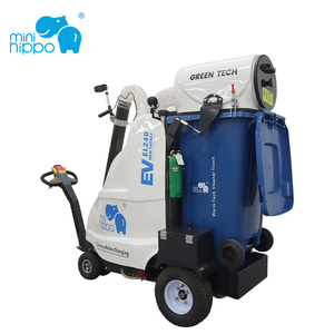 เครื่องดูดฝุ่นแบบเดินตามรุ่น Mini Hippo EL240-1 สำหรับสนามหญ้าและถนน พร้อมระบบทำความสะอาดด้วยน้ำเย็น สำหรับดูดใบไม้และพื้น กำลังดูดทรงพลัง 1500 วัตต์ ให้ประสิทธิภาพสูง - Product Image 2