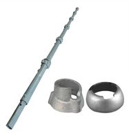 Andamios de Acero Galvanizado en Caliente de Alta Resistencia con Sistema Cuplock para Almacenes, Talleres, Proyectos Industriales y Exteriores