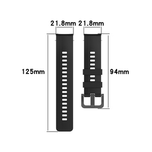 Correa de <span class=keywords><strong>Reloj</strong></span> de Silicona de Repuesto para <span class=keywords><strong>Reloj</strong></span> Inteligente <span class=keywords><strong>Honor</strong></span> Watch <span class=keywords><strong>GS</strong></span> <span class=keywords><strong>Pro</strong></span> Kan-B19 - Product Image 3