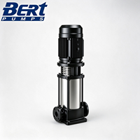 Pompa Multistage Vertikal UKBERT OEM/ODM GDL, Instalasi Inline, Pompa Booster Sentrifugal untuk Ruang Instalasi Terbatas