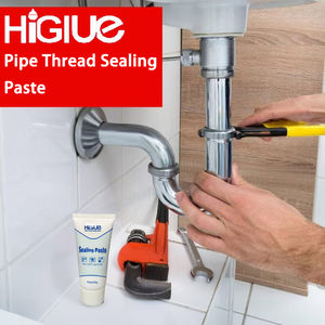 Pâte d'étanchéité rapide grise <span class=keywords><strong>pour</strong></span> tuyaux, résistante aux hautes températures, anti-fuite, avec chanvre, 20g, 200g, 100g, 500g, Jute - Product Image 6