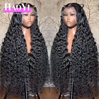 Perruques bouclées en cheveux humains sans colle, prêtes à porter, avec dentelle HD pré-coupée, densité 250 %, naturelles et volumineuses pour femmes