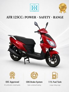 Scooter <span class=keywords><strong>moto</strong></span> <span class=keywords><strong>125cc</strong></span> AFR 125, cyclomoteur à essence, réservoir de carburant de 7,7 L, 12V 7AH, refroidissement par air forcé, homologué EEC, homologué pour la route, pour les trajets quotidiens - Product Image 4