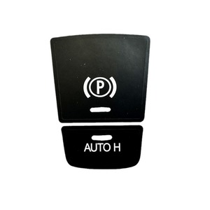 Pegatina adhesiva de PVC negra para el interruptor del botón P del freno de estacionamiento BMW, calcomanía interior para reparación, compatible con X3, X5, X6, Serie 3 y Serie 7 - Product Image 4