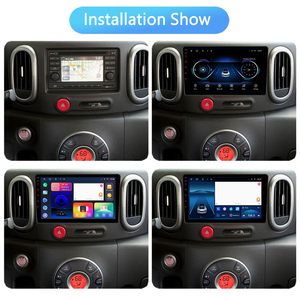 เครื่องเล่นมัลติมีเดียวิทยุระบบแอนดรอยด์9นิ้วสำหรับรถยนต์ <span class=keywords><strong>Nissan</strong></span> <span class=keywords><strong>Cube</strong></span> <span class=keywords><strong>Z12</strong></span> 2008 2020 - Product Image 2