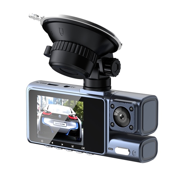 Best Selling High Quality 4K WiFi HD 3 Lens IPS 1 Year Dashcam 360 Night Vision Wide Angle Multi Function Car Camera