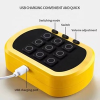 Console de jeu d'échecs électronique en plastique portable pour enfants, jeu de mémoire rapide, décompression, tic-tac-toe, jouet éducatif, jeux multiples