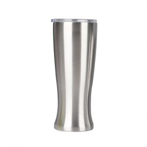 Gobelet isotherme en acier inoxydable de 20 oz avec couvercle - Tasse de voyage à double paroi, gobelet de voiture et verre à bière, cadeau promotionnel - Product Image 4