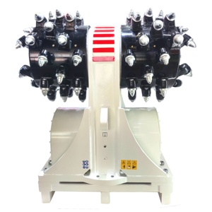 Twin Drum <b>Cutter</b> Double-head Milling Machine, <b>Mounted</b> on an Excavator - Product Image 5