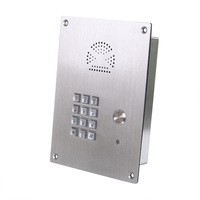 Système d'interphone analogique GSM mains libres pour immeuble d'appartements, téléphone audio avec clavier, interphone d'ascenseur d'urgence