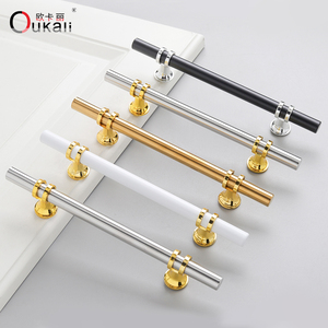 Oukali Premium 96mm Stainless Steel <strong>Door</strong> Handle China's Furniture <strong>Knobs</strong> Alloy Material for Household Use Made in China - Product Image 2