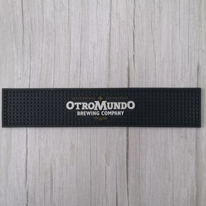 Custom Brand Logo Long Strip <b>Bar</b> Service <b>Mat</b> Non Slip Waterproof Spill Proof Dot Textured PVC <b>Bar</b> <b>Mat</b> - Product Image 4