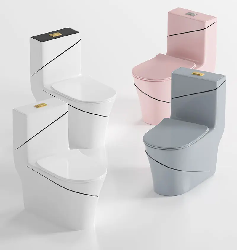 Elektrische Reinigung Gold Smart Bidet WC Toilette automatische Home Badezimmer Wandbehang Boden stehend waschen Toilette Sitzbezüge Lieferungen