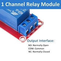 Module de relais à 1 canal DC 12V avec isolation optocoupleur, prend en charge le déclenchement à haut ou bas niveau, pour Arduino et D