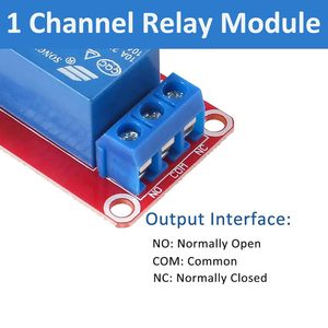 Module de relais à 1 canal DC 12V avec isolation optocoupleur, prend en charge le déclenchement à haut ou bas niveau, pour Arduino et D - Product Image 4