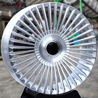 Jantes en alliage forgé plaqué argent Trigintaspoke à 3 branches 20 21 22 pouces 5x112 Mikado pour Rolls Royce Ghost Santorini