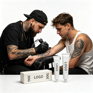 Crema para Tatuajes de Fórmula Clásica Equilibrada, Portátil, para Uso Post-Tatuaje en Tiendas de Tatuajes, Salones de Belleza y Maquillaje - Product Image 2