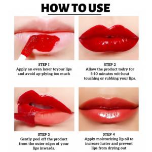 Delineador de labios de etiqueta privada personalizado, lápiz labial, brillo de labios, tinte de tatuaje, maquillaje de manchas, tatuaje delineador de labios de larga duración - Product Image 4