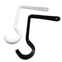 YIWANG Support de suspension en fer en métal robuste Crochets muraux extérieurs pour plantes en pot