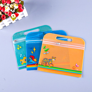 Transparent PVC Zipper Bag Offset Printing for Jewelry Packaging Customized Sizes Biodegradable Rings Necklaces - Product Image 3