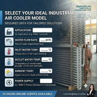 Unità Evaporatore Industriale in Acciaio Inox per Raffreddamento ad Aria con Certificazione CE per Celle Frigorifere, Direttamente dalla Fabbrica