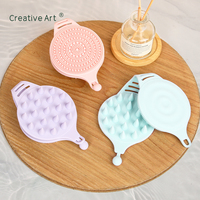 Gommage corporel en silicone en gros, exfoliant, brosse de bain de haute qualité pour peaux sensibles, gommage de douche écologique