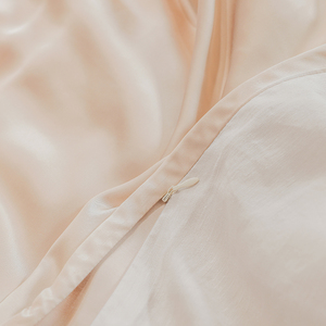 Copripiumino biadesivo copripiumino di <span class=keywords><strong>seta</strong></span> di lusso nuovo copripiumino di un lato in lino e Lyocell B lato bambù e <span class=keywords><strong>seta</strong></span> comodi set di biancheria da letto - Product Image 6