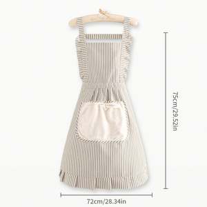 Delantal de Cocina Personalizable Rosa Resistente al Agua y Ajustable con 2 Prácticos Bolsillos, Delantal Moderno - Product Image 5