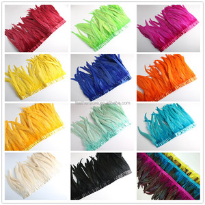 Plumas de Cola de Avestruz Baratas al por Mayor de 20-25 cm, Adorno de Flecos Hechos a Mano <span class=keywords><strong>para</strong></span> Manualidades, Decoración <span class=keywords><strong>para</strong></span> Bodas, Fiestas y Carnavales, Teñidas - Product Image 6
