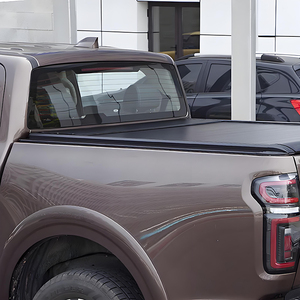 Piezas de coche resistentes a los arañazos tapa de rodillo camioneta cubierta de Tonneau de aleación de aluminio para <span class=keywords><strong>Chevrolet</strong></span> Colorado Crew Cab 2012-2019 - Product Image 4